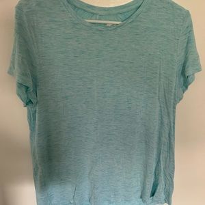 Womens Avia blue workout top L